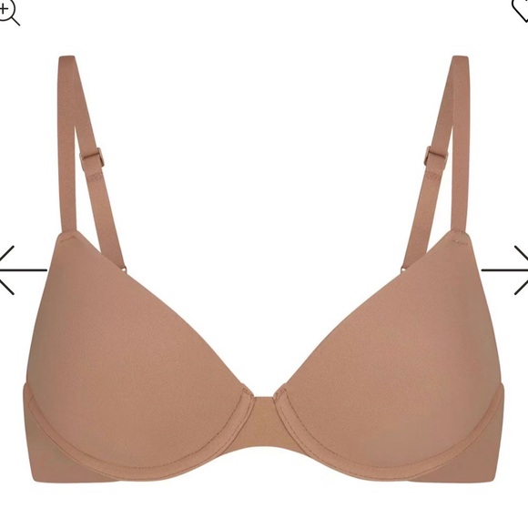 SKIMS Nude Seamless T-Shirt Bra 34C - Picture 6 of 6